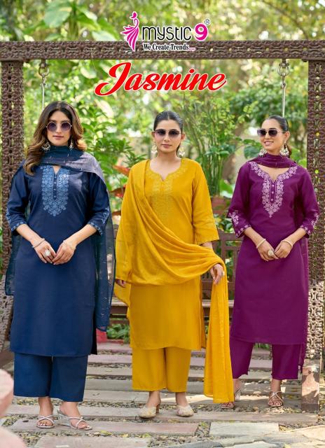 Mystic9 jasmine vol 1 wholesale kurti market in chandni chowk